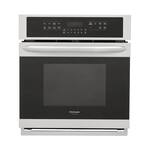 Frigidaire - Gallery Series 30" Built-In Single Electric Convection Wall Oven - Stainless steel - Front_Standard