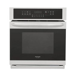 Frigidaire - Gallery Series 30" Built-In Single Electric Convection Wall Oven - Stainless steel - Front_Zoom