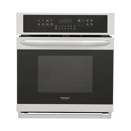 Frigidaire Gallery Series 30 Built In Single Electric Convection Wall Oven Stainless Steel Fgew3066uf Best - Best Single 30 Inch Wall Oven