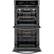 Alt View 13. Frigidaire - Gallery Series 27" Built-In Double Electric Convection Wall Oven - Black Stainless Steel.