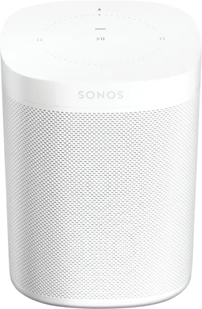 One Gen 2 White Smart Speaker with Voice Control