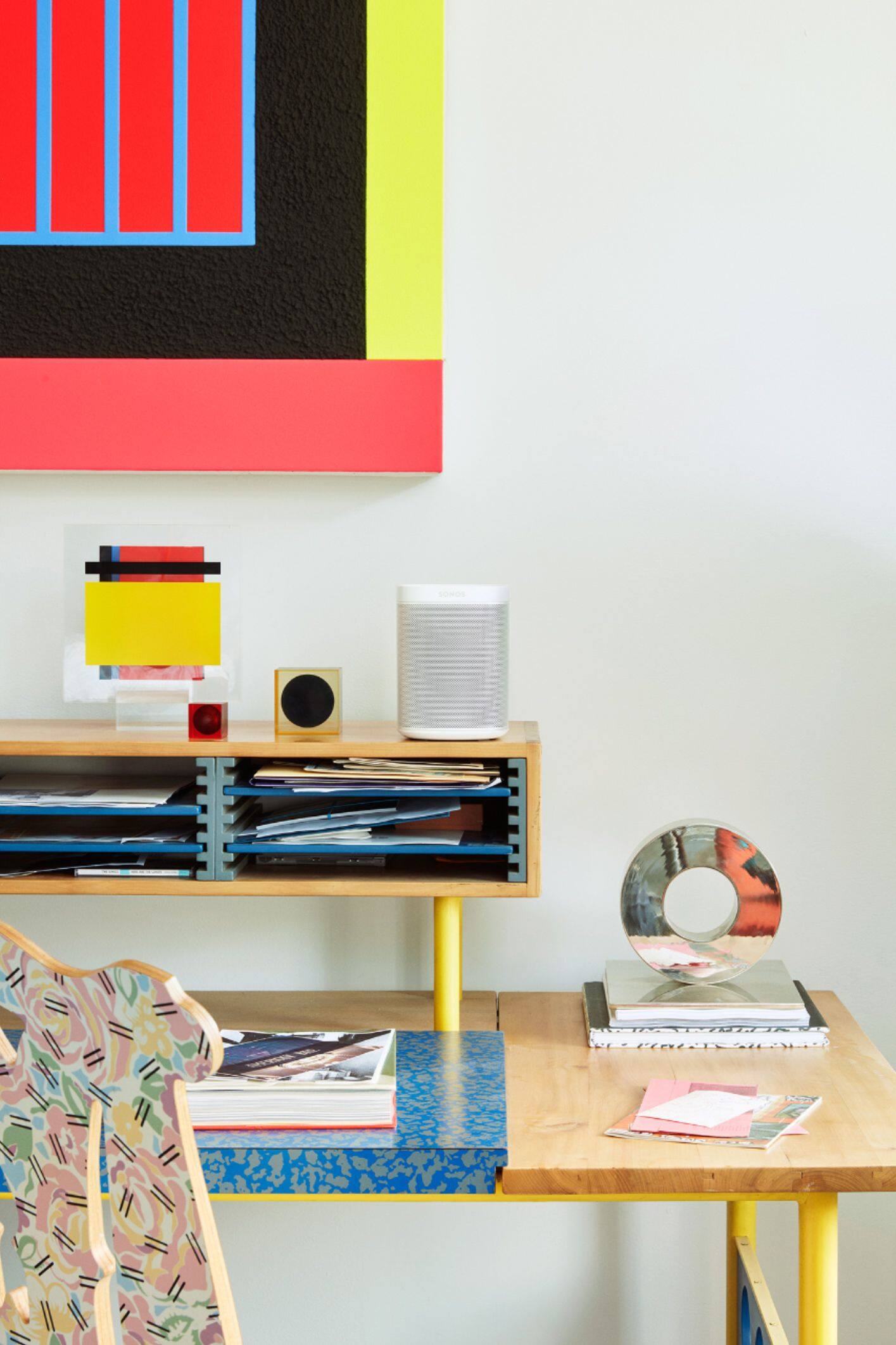 Alt View 18. Sonos - One (Gen 2) Smart Speaker with Voice Control built-in - White.