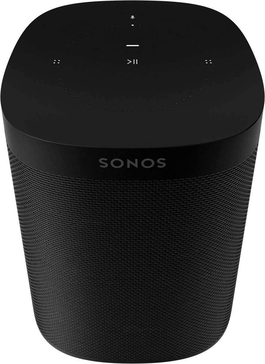 Sonos One (Gen 2) Smart Speaker with Voice Control built-in Black  ONEG2US1BLK - Best Buy | Lautsprecher