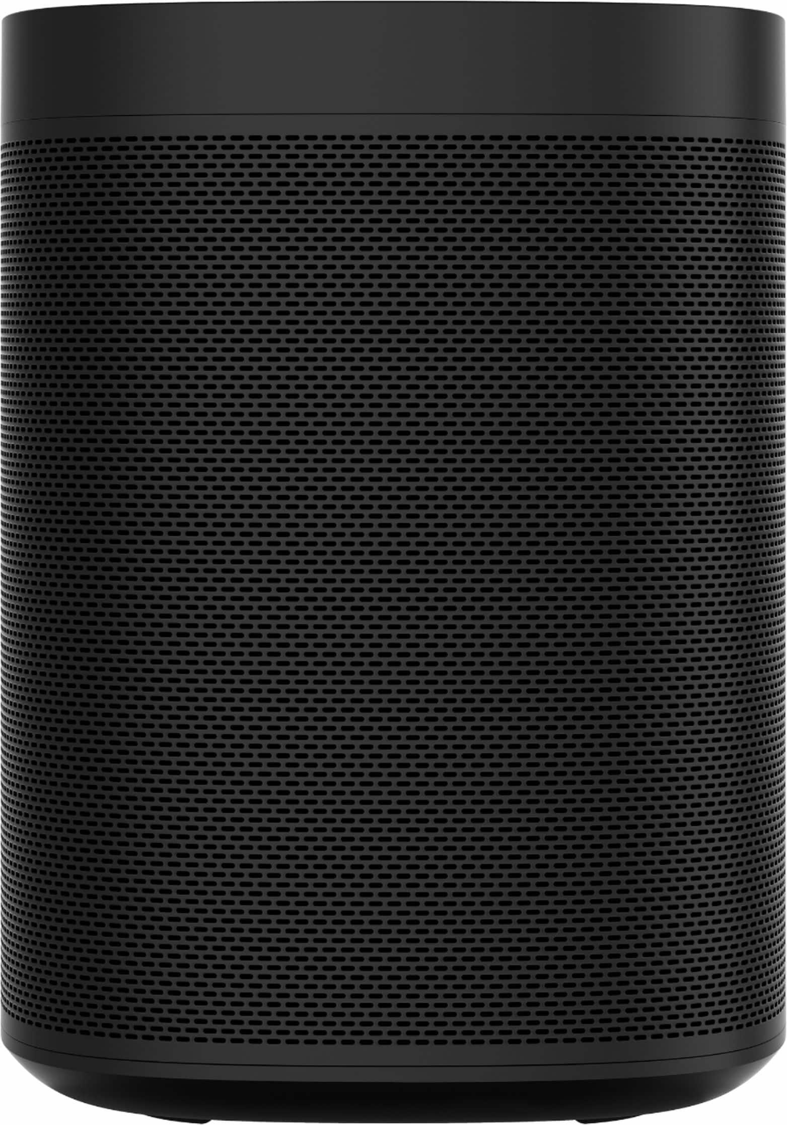 Alt View 13. Sonos - One (Gen 2) Smart Speaker with Voice Control built-in - Black.