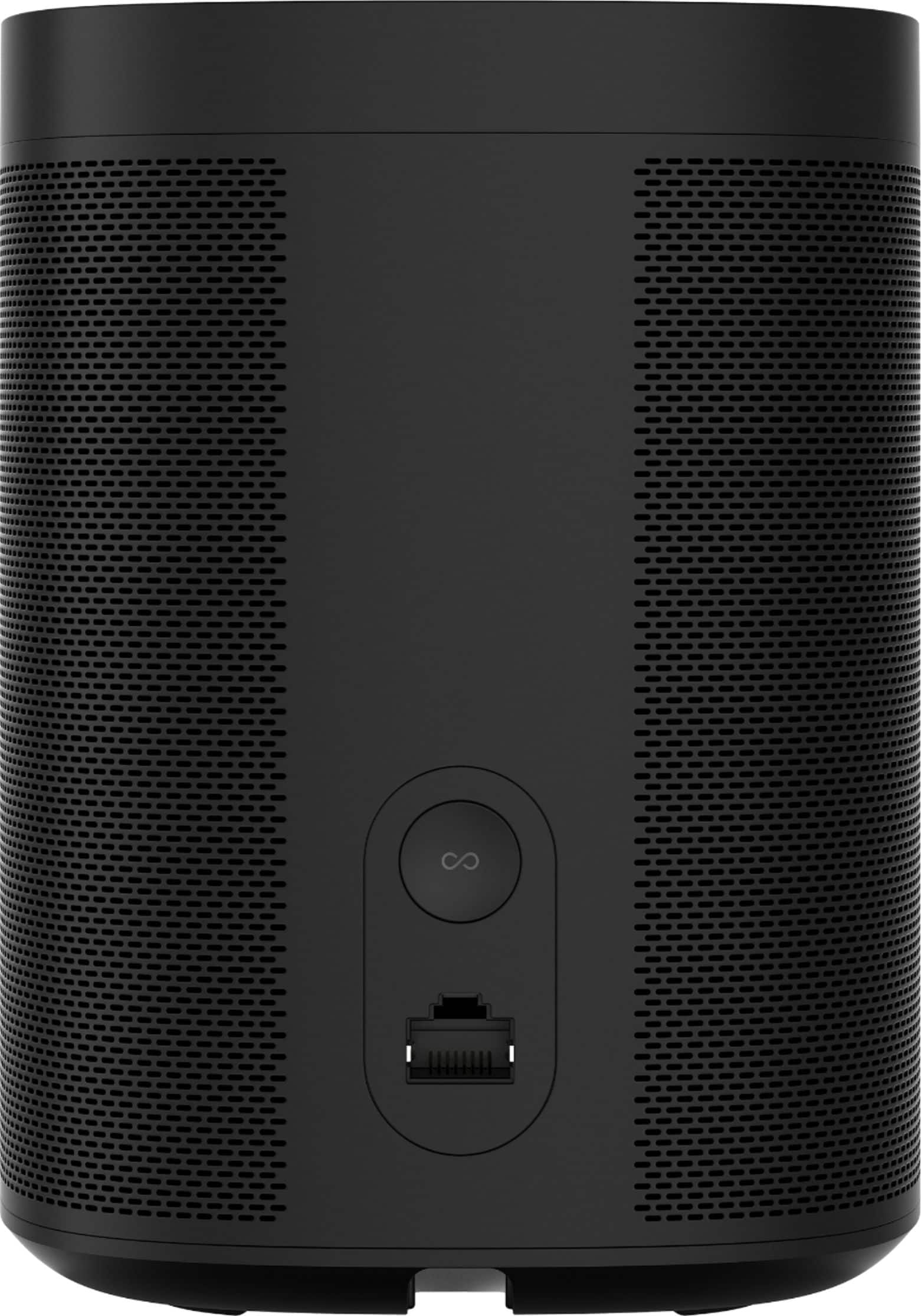 Alt View 14. Sonos - One (Gen 2) Smart Speaker with Voice Control built-in - Black.