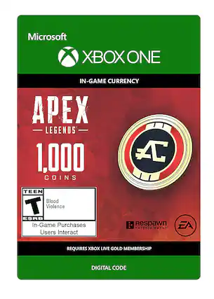 Front. Electronic Arts - Apex Legends: 1000 Coins - Multi.