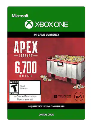 Front. Electronic Arts - Apex Legends: 6700 Coins - Multi.