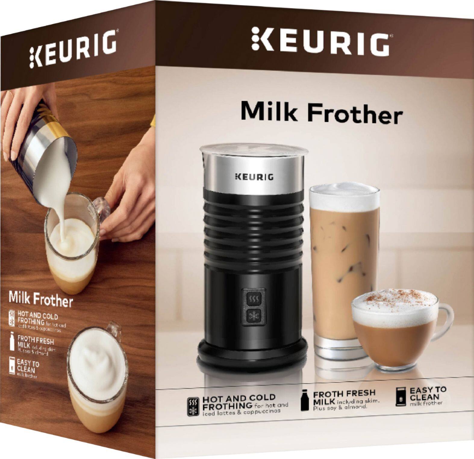 Alt View 17. Keurig - Milk Frother - Black.