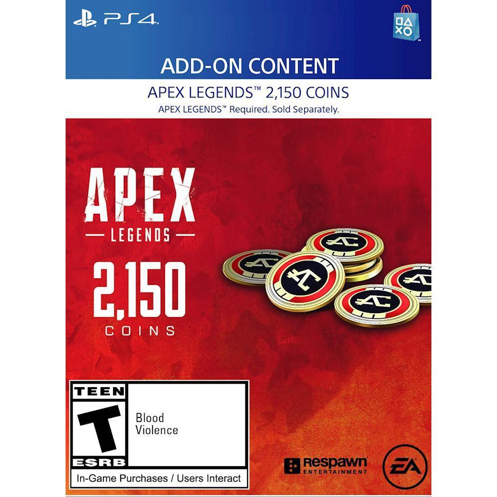 Karakter Hvem Grand Apex Legends 2,150 Coins PlayStation 4 [Digital] DIGITAL ITEM - Best Buy