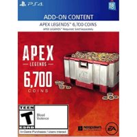 Apex Legends 6,700 Coins - PlayStation 4 [Digital] - Front_Zoom