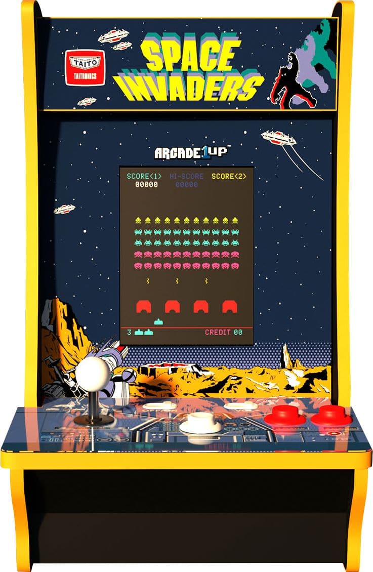 Space invaders arcade clearance machine