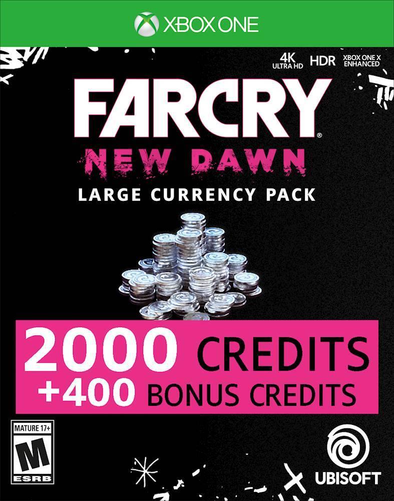 Front. Ubisoft - Far Cry New Dawn 2,400 Credits.