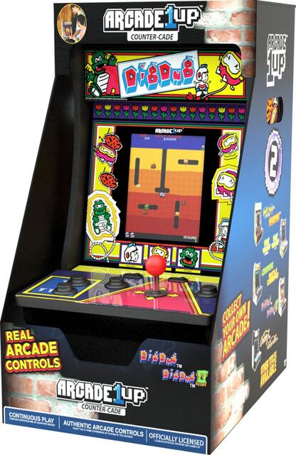 Arcade1up Dig Dug Countercade 815221026889 Best Buy