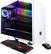 Front. CyberPowerPC - Gaming Desktop - AMD Ryzen 5 1600 - 8GB Memory - NVIDIA GeForce GTX 1660 Ti - 1TB HDD + 120GB SSD - White.