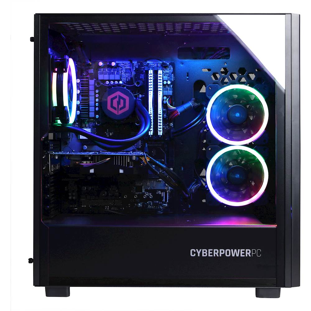 klaver Fremhævet klæde Best Buy: CyberPowerPC Gaming Desktop Intel Core i7-9700K 16GB Memory  NVIDIA GeForce RTX 2070 1TB SSD Black SLC10340CPG