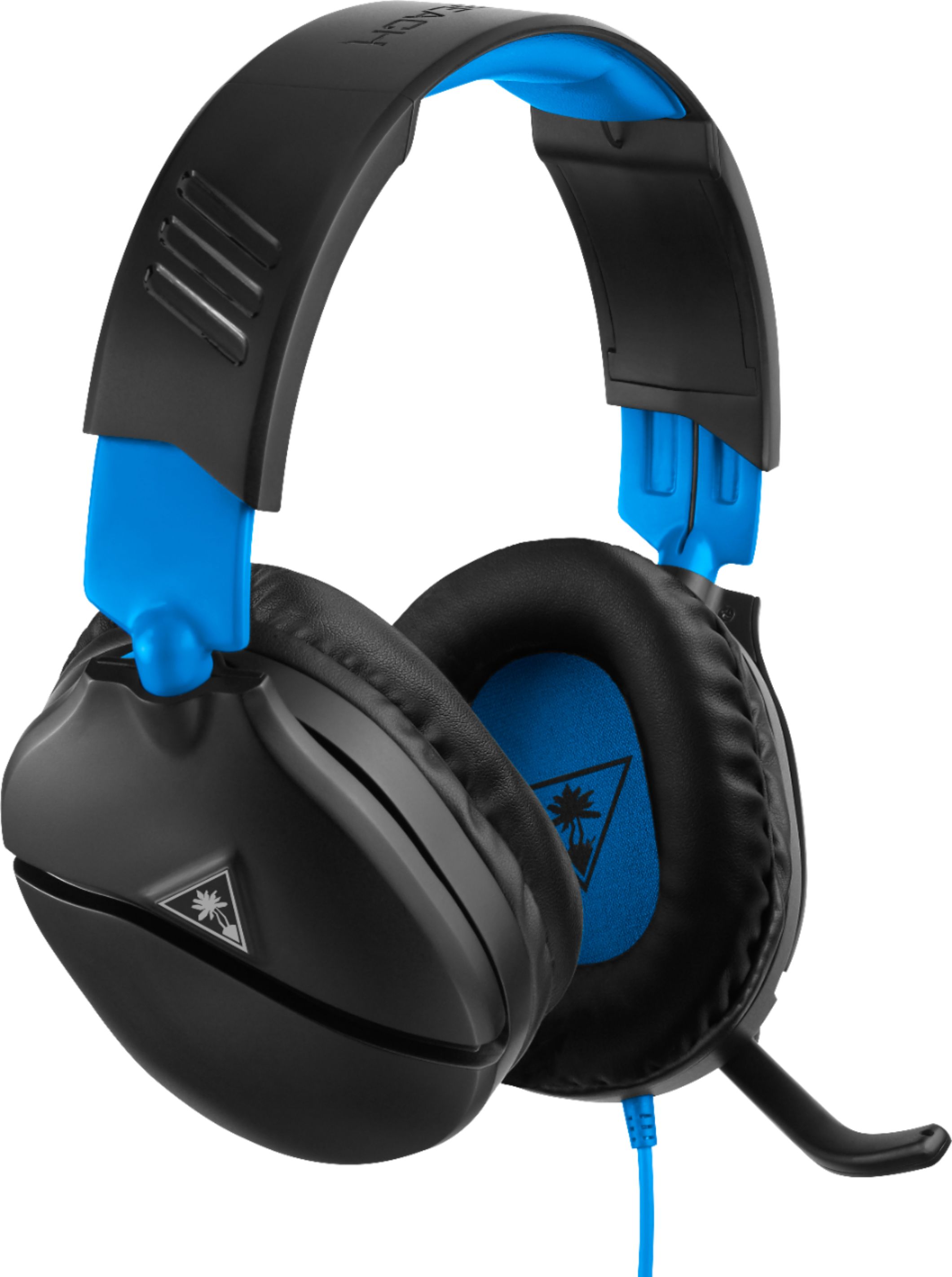 No es suficiente irregular Consulta Turtle Beach Recon 70 Wired Stereo Gaming Headset for PS4 Pro, PS4 & PS5  Black/Blue TBS-3555-01 - Best Buy