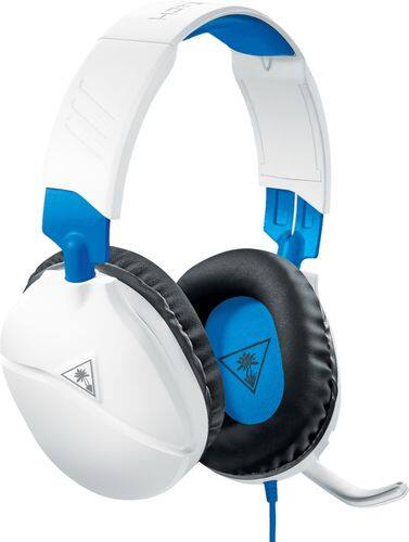 Turtle Beach - Recon 70 Wired Stereo Gaming Headset for PS4 Pro, PS4 & PS5 - White/Blue