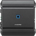 Front Zoom. Alpine - S-Series Class D Digital Mono Amplifier with Variable Low-Pass Crossover - Black.