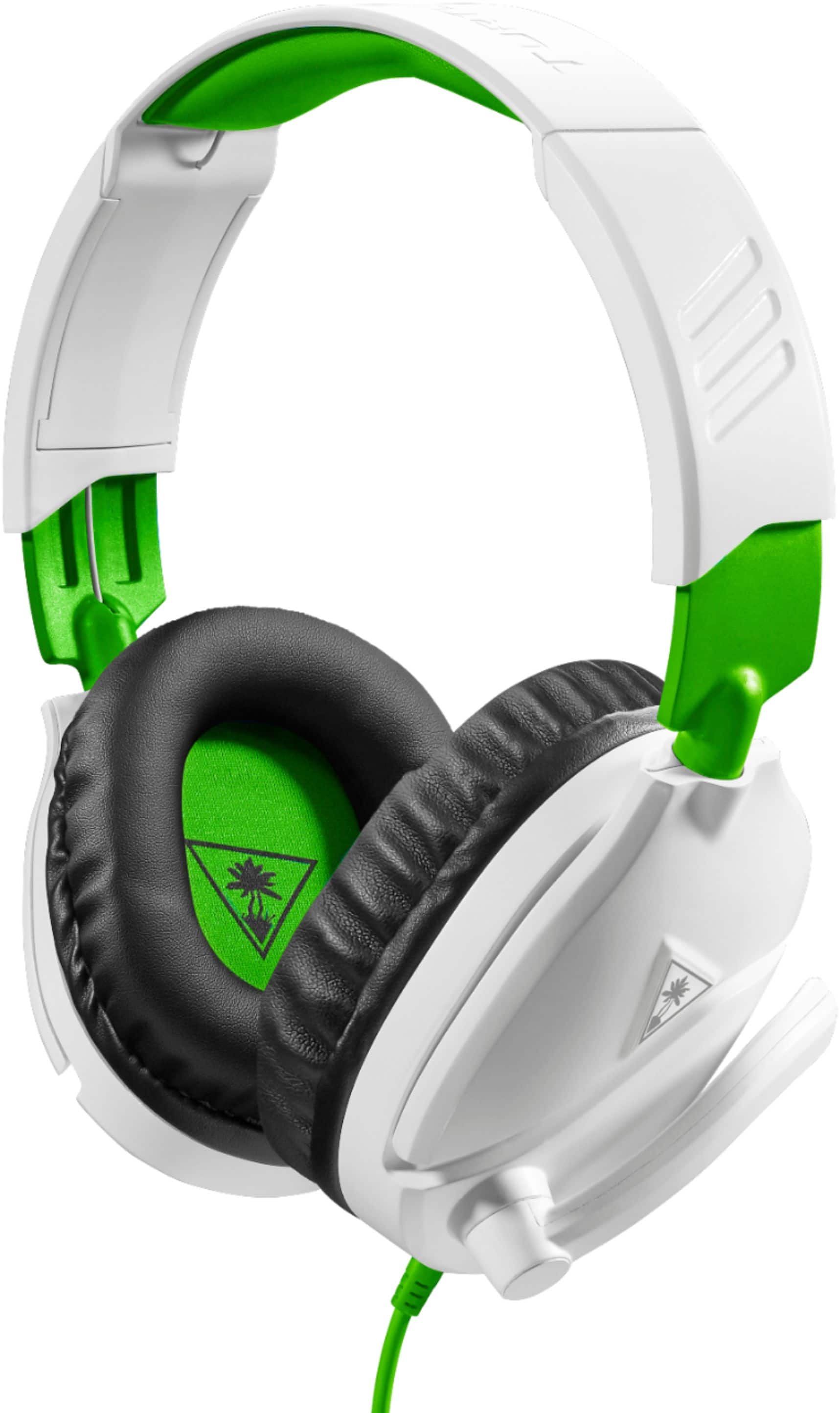 Alt View 11. Turtle Beach - Recon 70 Wired Surround Sound Ready Gaming Headset for Xbox One and Xbox Series X|S - White/Green.