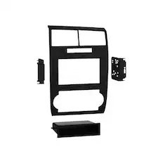 Front. Metra - Dash Kit for Select 2005-2007 Dodge Charger DIN - Matte Black.