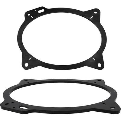 Car Audio 6 To 6.75 Inch Front Speaker Adapter Brackets, Fit Scion Lexus Toyota, 82-8148, JSP Manufacturing