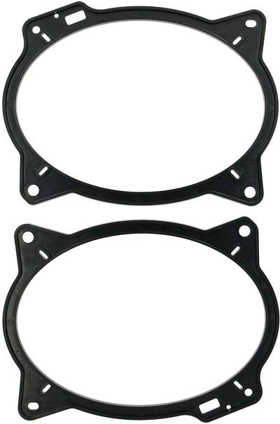 Metra - Speaker Bracket for Select 2002-2018 Toyota (Pair) - Black