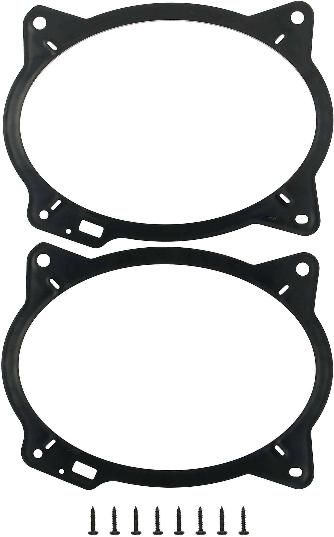 Alt View 13. Metra - Speaker Bracket for Select 2002-2018 Toyota (Pair) - Black.