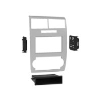 Metra - Dash Kit for Most 2005-2007 Dodge Vehicles - Silver - Front_Zoom