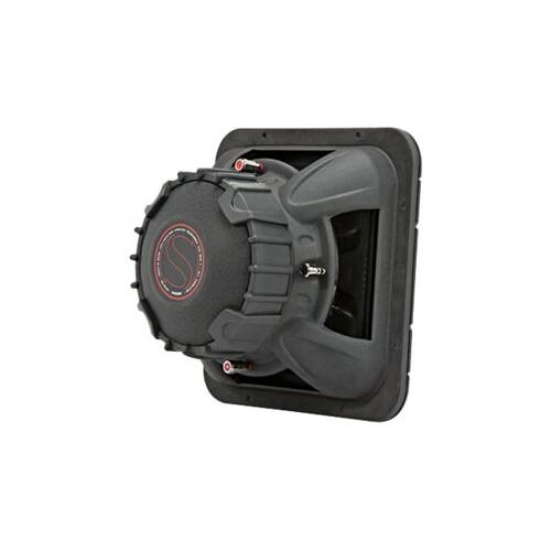 Alt View 20. KICKER - Solo-Baric L7R 10" Single-Voice-Coil 2-Ohm Loaded Subwoofer Enclosure - Black.