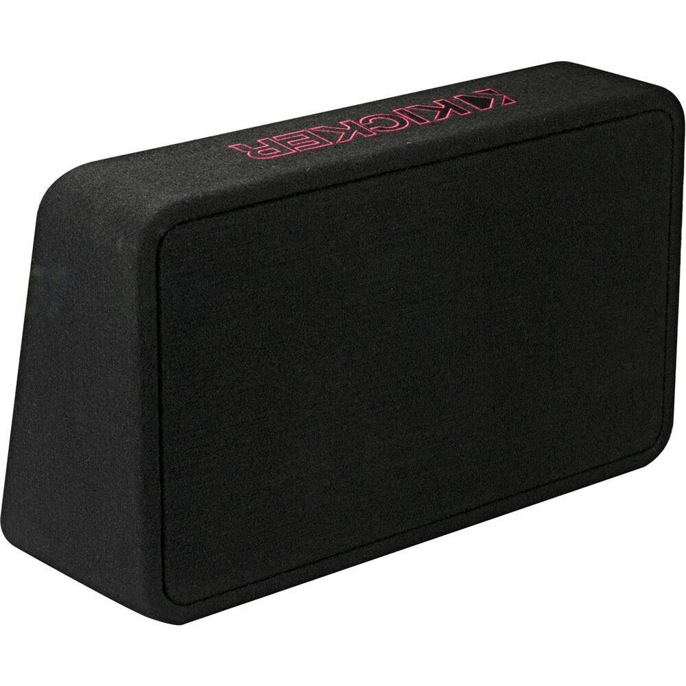 Alt View 12. KICKER - Solo-Baric L7T 10" Single-Voice-Coil 2-Ohm Loaded Subwoofer Enclosure - Black.