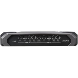 Alpine - R-Series Class D Bridgeable Multichannel Amplifier with Variable Crossovers - Black - Front_Zoom