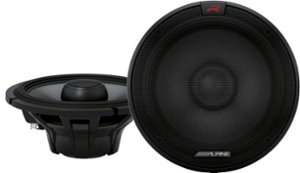 Alpine - R-Series 6-1/2" 2-Way Car Speakers (Pair) - Black - Front_Zoom