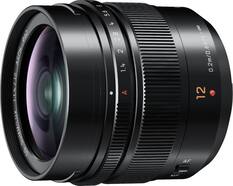 Front. Leica - DG Summilux 12mm f/1.4 ASPH. Lens for Lumix GX7 - Black.
