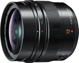 Leica - DG Summilux 12mm f/1.4 ASPH. Lens for Lumix GX7 - Black