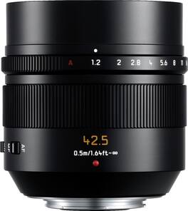 Panasonic - Leica DG NOCTICORON 42.5mm f/1.2 Optical Lens for Lumix GX7 - Black