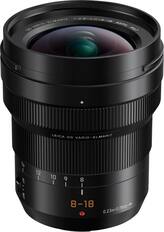 Front. Leica - DG Vario-Elmarit 8-18mm f/2.8-4.0 ASPH. Wide-Angle Zoom Lens for Lumix GX7 - Black.