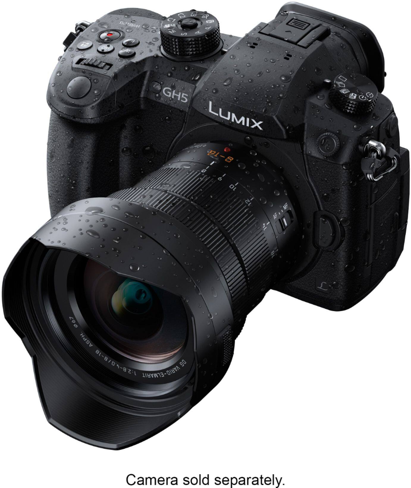 Alt View 12. Leica - DG Vario-Elmarit 8-18mm f/2.8-4.0 ASPH. Wide-Angle Zoom Lens for Lumix GX7 - Black.
