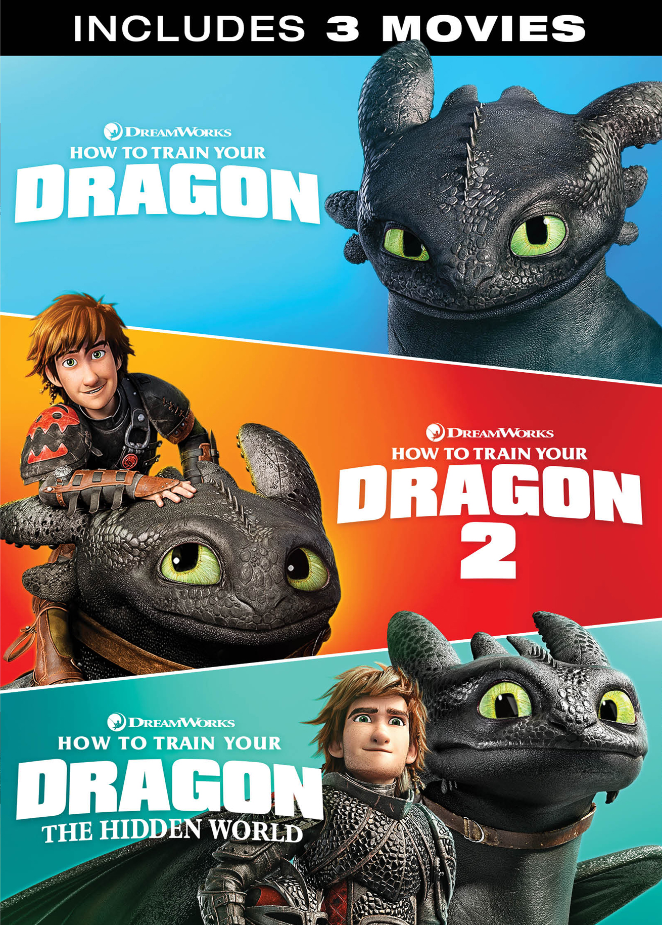 How to Train Your Dragon: 3-Movie Collection [DVD] - Best Buy