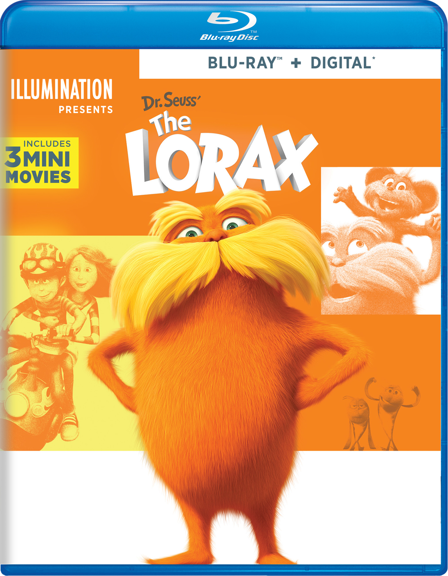 Dr Seuss The Lorax Includes Digital Copy Blu Ray 12 Best Buy