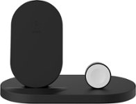 Front Zoom. Belkin - Boost Up Wireless Charging Dock for iPhone® and Apple Watch - Black.