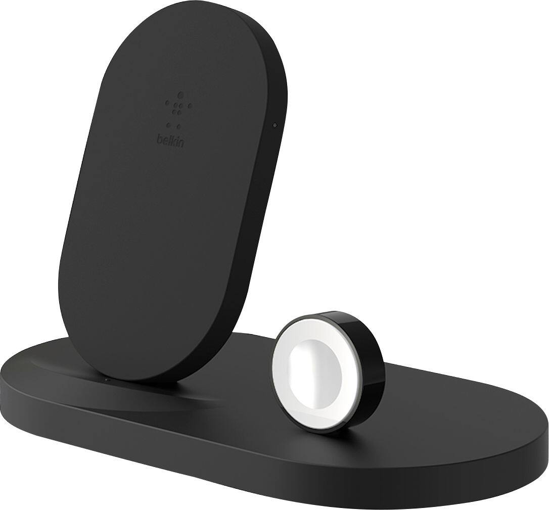 Alt View 11. Belkin - Boost Up Wireless Charging Dock for iPhone® and Apple Watch - Black.