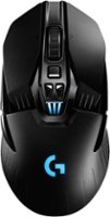 Logitech - G903 LIGHTSPEED Wireless Optical Gaming Ambidextrous Mouse with RGB Lighting - Black - Front_Zoom