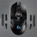 Alt View Zoom 16. Logitech - G903 LIGHTSPEED Wireless Optical Gaming Mouse with RGB Lighting - Black.