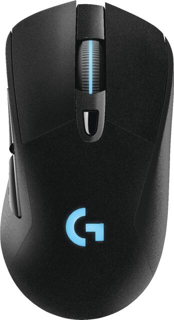 Logitech - G703 LIGHTSPEED Wireless Optical Gaming Mouse - Wireless - Black
