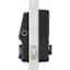 Left. Lockly - Secure Plus Smart Lock Replacement Deadbolt with 3D Biometric Fingerprint/App/Physical Key - Matte Black.