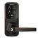 Front. Lockly - Secure Plus Smart Lock Bluetooth Replacement Latch with Touchscreen/Fingerprint Sensor/Key Access/Auto Lock - Venetian Bronze.