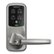 Front Zoom. Lockly - Secure Plus Bluetooth Latch - Satin Nickel.