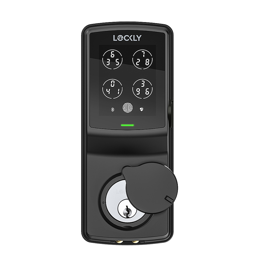 Level Smart Lock Matte Black Bluetooth Electronic Deadbolt Smart in the  Electronic Door Locks department at