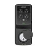 Lockly - Secure Pro Smart Lock Wi-Fi Retrofit Deadbolt with Touchscreen/Fingerprint Sensor/Voice Control Access - Matte Black