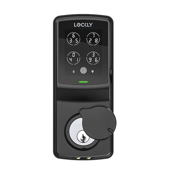 Lockly Secure Pro Bluetooth Deadbolt Matte Black Pgd 728w Mb